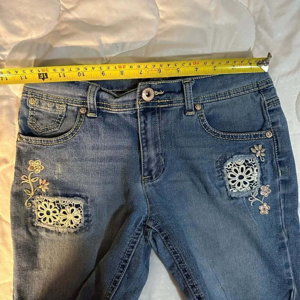 Jordache Size 13 Junior Patchwork
